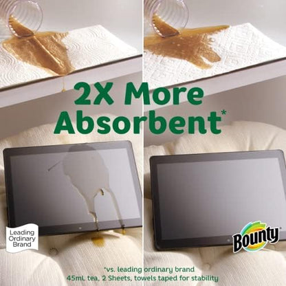 Bounty Select-A-Size Paper Towels, 6 Double Plus Rolls = 15 Regular Rolls - Image 4