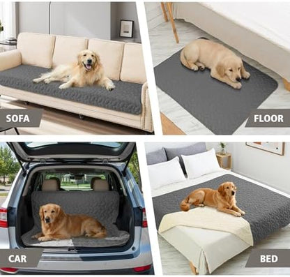 Ameritex Waterproof Pet Bed Cover Anti-Slip Dog Bed Blanket - Image 3