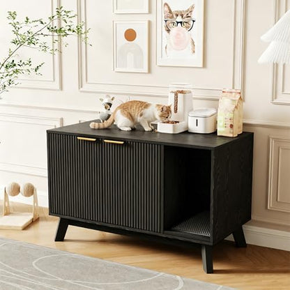 Cat Litter Box Furniture by STMHOM