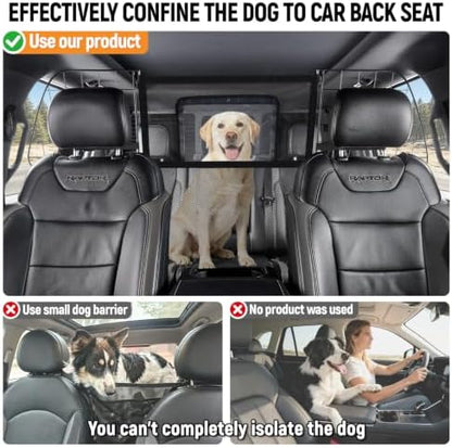 YJGF Dog Car Barrier, Car Net Divider - Image 2