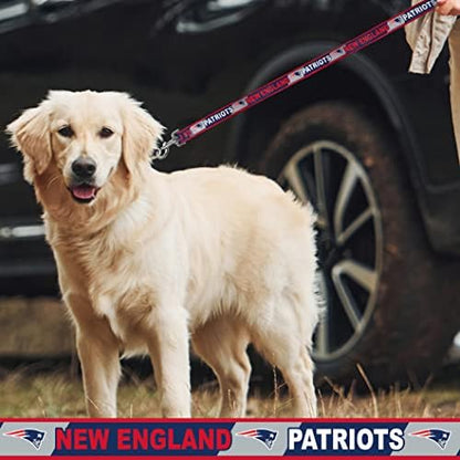 Pets First NFL Licensed New England Patriots Pet Leash, Size Medium – Durable - Image 3