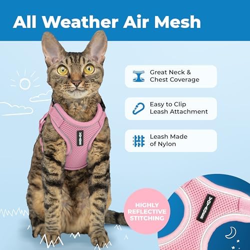Voyager Escape-Proof Step-in Cat Harness & Leash - Image 3