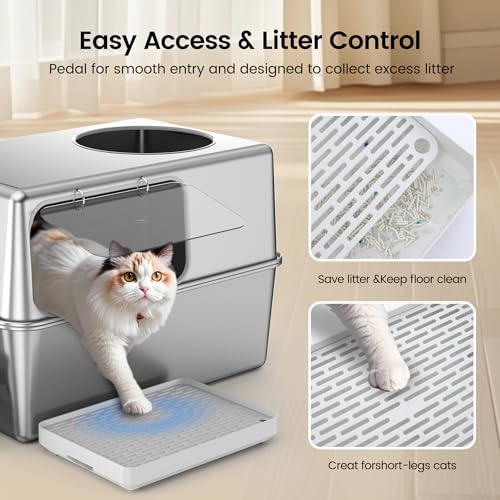 Stainless Steel Litter Box - Image 4