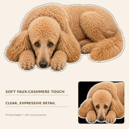 3D Realistic Dog Shaped Bath Mat & Floor Rug - Image 4