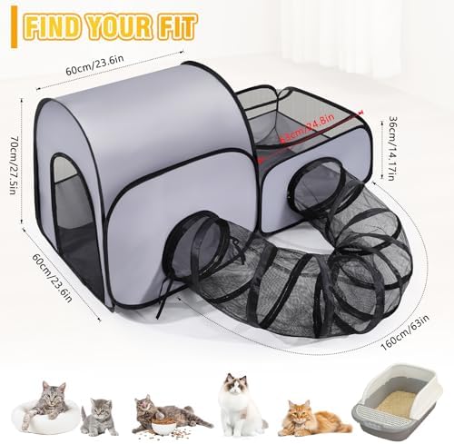 Tailtastic Indoor/Outdoor Cat Playpen - Image 4