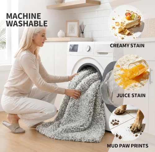 ILANGO Bathroom Rugs 70" × 24", Extra Soft Absorbent Microfiber Bath Rugs - Image 3
