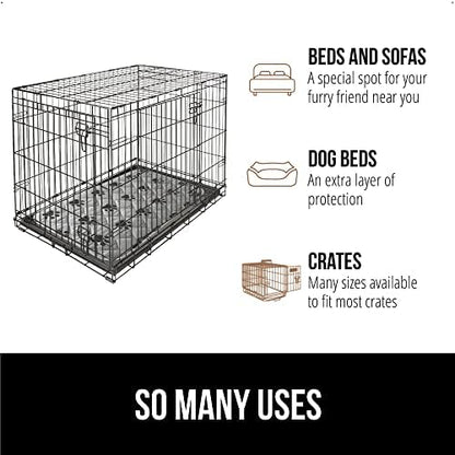 GORILLA GRIP Washable Puppy Pads, Slip Resistant Dog Crate Mat - Image 6