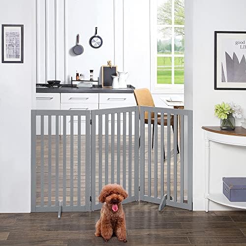 unipaws 36”H Free Standing Pet Gate - Image 3