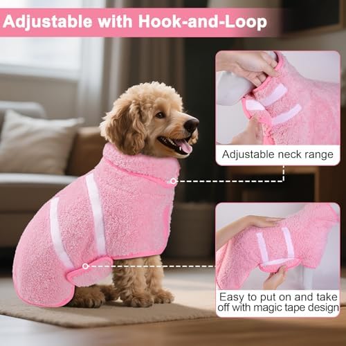 Unicorn Catcher Dog Bathrobe Super Absorbent Quick Drying Robe - Image 4