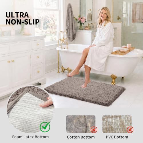 ILANGO Bathroom Rugs 70" × 24", Extra Soft Absorbent Microfiber Bath Rugs - Image 6