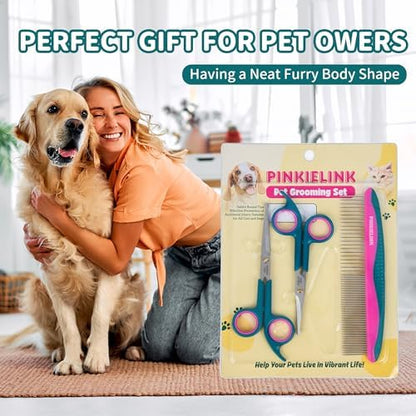 Pet Grooming Scissors Kit, Dog Grooming Shears - Image 7