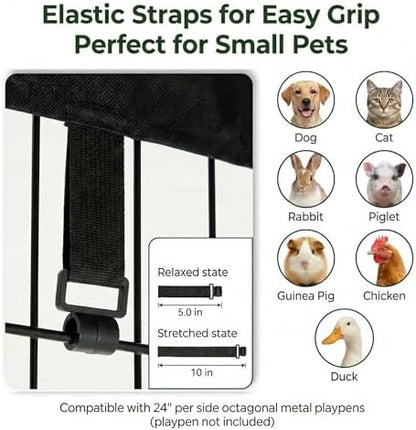 PJYuCien Octagonal Playpen Top Cover - Image 6