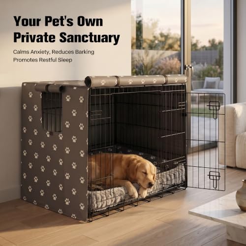 PetPrime 42 Inch Dog Crate Cover - Image 7