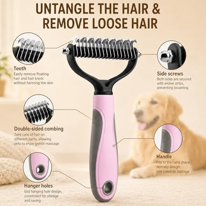 2PCS Pet Grooming Combo - Image 2