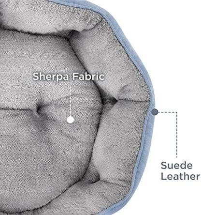 Bedsure Small Dog Bed Washable, Round Cat Beds - Image 4