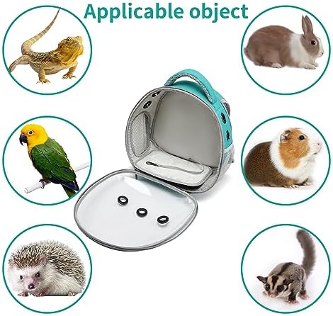 Portable Travel pet Backpack Carrier Hamster Bag Guinea Pig Bird Small Dog cat - Image 2