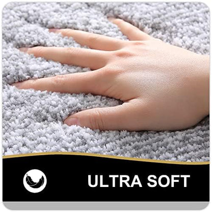 OLANLY Bathroom Rugs 36x24, Soft Absorbent Microfiber Bath Rugs - Image 3