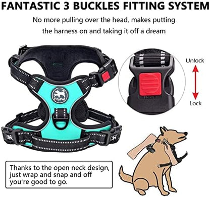 PoyPet No Pull Dog Harness Medium - Image 4