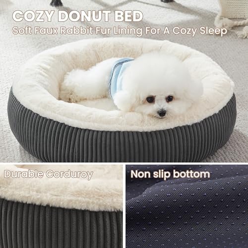 23 inches Calming Donut Dog Bed - Image 2