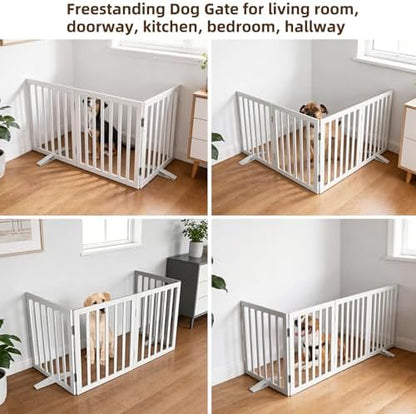 ZJSF Freestanding Indoor Dog Gate - Image 4