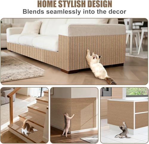 Natural Cork-Cat Scratch mat-Cat Scratch Pad Rug-cat Couch Protector-Scratch - Image 4