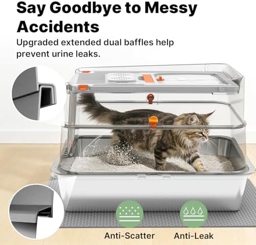 Stainless Steel Litter Box - Image 4