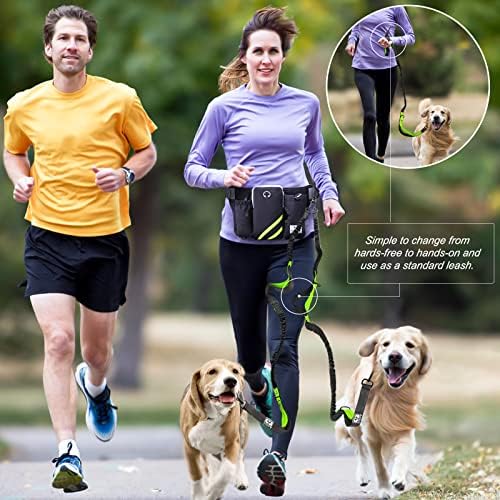SHINE HAI Retractable Hands Free Dog Leash - Image 2