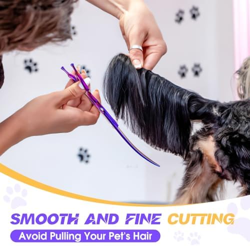 JASON Curved Dog Grooming Scisssors - Image 2