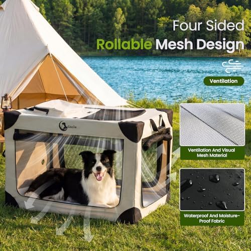 Portable Collapsible Soft Dog Crate - Image 2