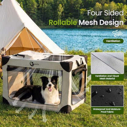 Portable Collapsible Soft Dog Crate - Image 2