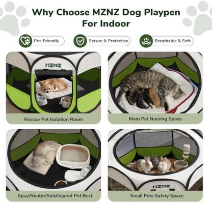 Dog Cat Small Animal Puppy Playpen Crate - Image 3