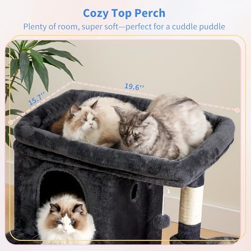 Heybly 26.3" Cat Tree for Large Cats - Image 7