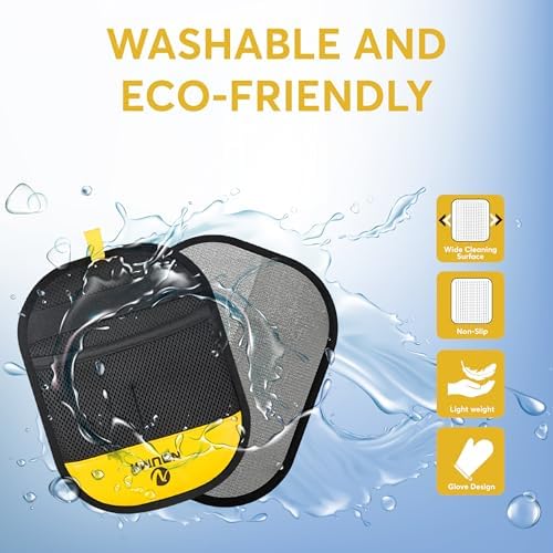 2 Pack Pet Hair Removal Glove - Image 6