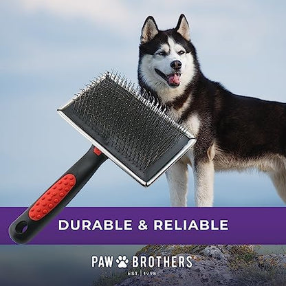Paw Brothers Professional Grade Extra Long Slicker Brush - Image 5