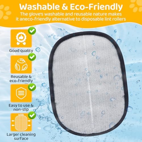 Pet Hair Removal Glove for Dogs & Cats - Image 6