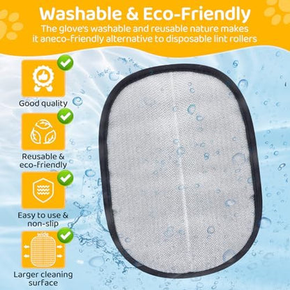 Pet Hair Removal Glove for Dogs & Cats - Image 6