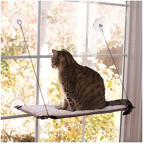 K&H Cat Window Perch, Lounger for Large Cats by KHPetProducts