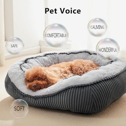 Dog Beds for Medium Small Dogs, Washable Pet Bed - Image 3
