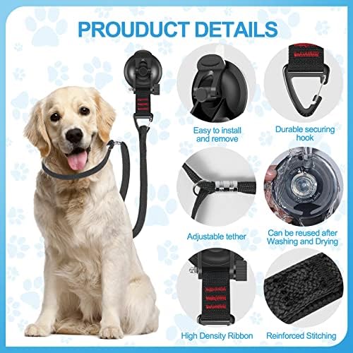 Dog Bathing Tether Suction Cup, Grooming Restraint - Image 5