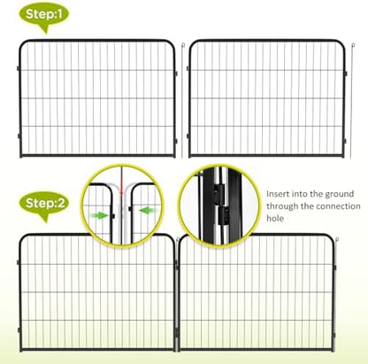 BestPet | Dog Playpen | 24", 6 Panels | Heavy Duty Metal Pet Exercise Pen - Image 5