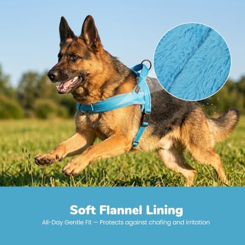Didog No Pull Dog Harness for Large Dogs, Soft Flannel Padded - Image 3
