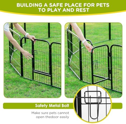 BestPet | Dog Playpen | 24", 6 Panels | Heavy Duty Metal Pet Exercise Pen - Image 3