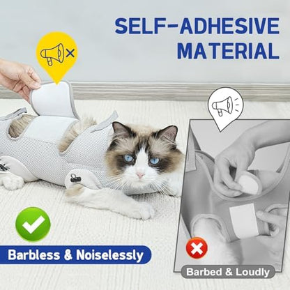 Supet Cat Grooming Hammock Harness - Image 2