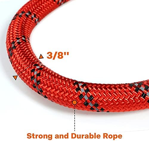 Taglory Rope Dog Leash for Small Medium Dogs, 5 FT Padded Handle - Image 3