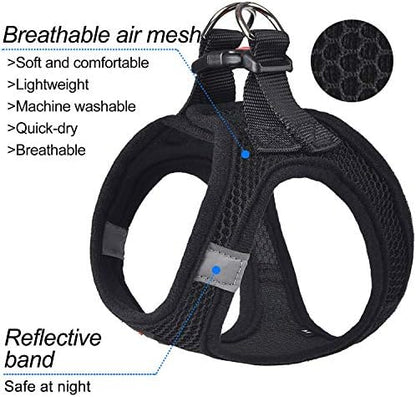 Dog Harness Step-in Breathable Puppy Cat Vest - Image 2