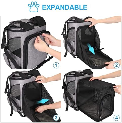 HALOVIE Pet Carrier Backpack Expandable - Image 4