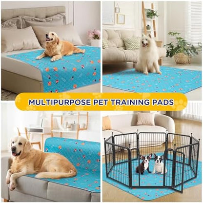 Sunheir Washable Pee Pads for Dogs, Waterproof Non-Slip Wee Wee, Absorbent and - Image 6