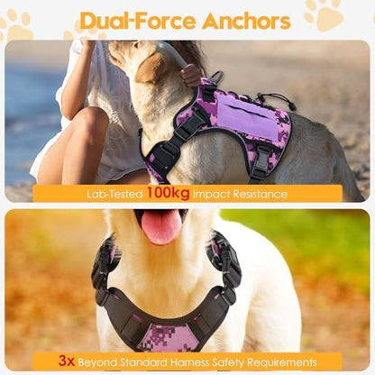 Heavy-Duty Tactical Dog Harness - Image 4