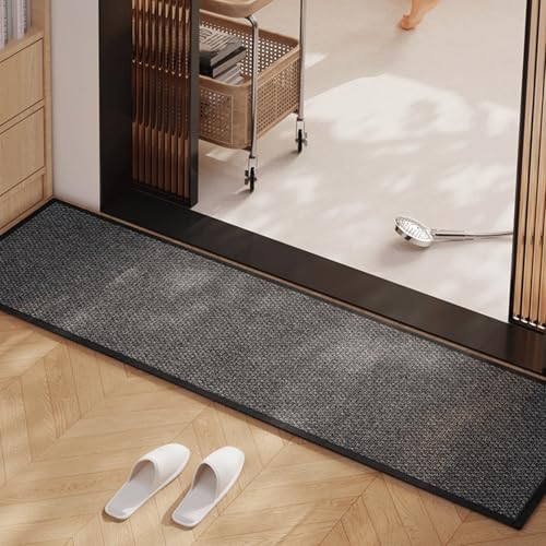 15'' Wide Long Bath Runner Mat, Super Absorbent Non-Slip Bathroom Rug by Unknown