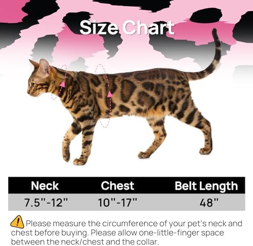 PetThem Adjustable Cat Harness and Leash Set Escape Proof - Image 2